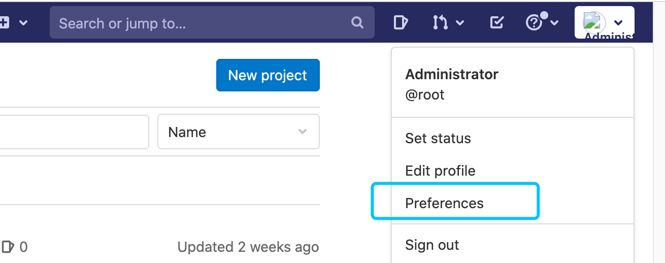 preferences